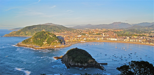 View of San Sebastian
